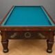 French billiards from the Empire period in mahogany, resting on four legs.