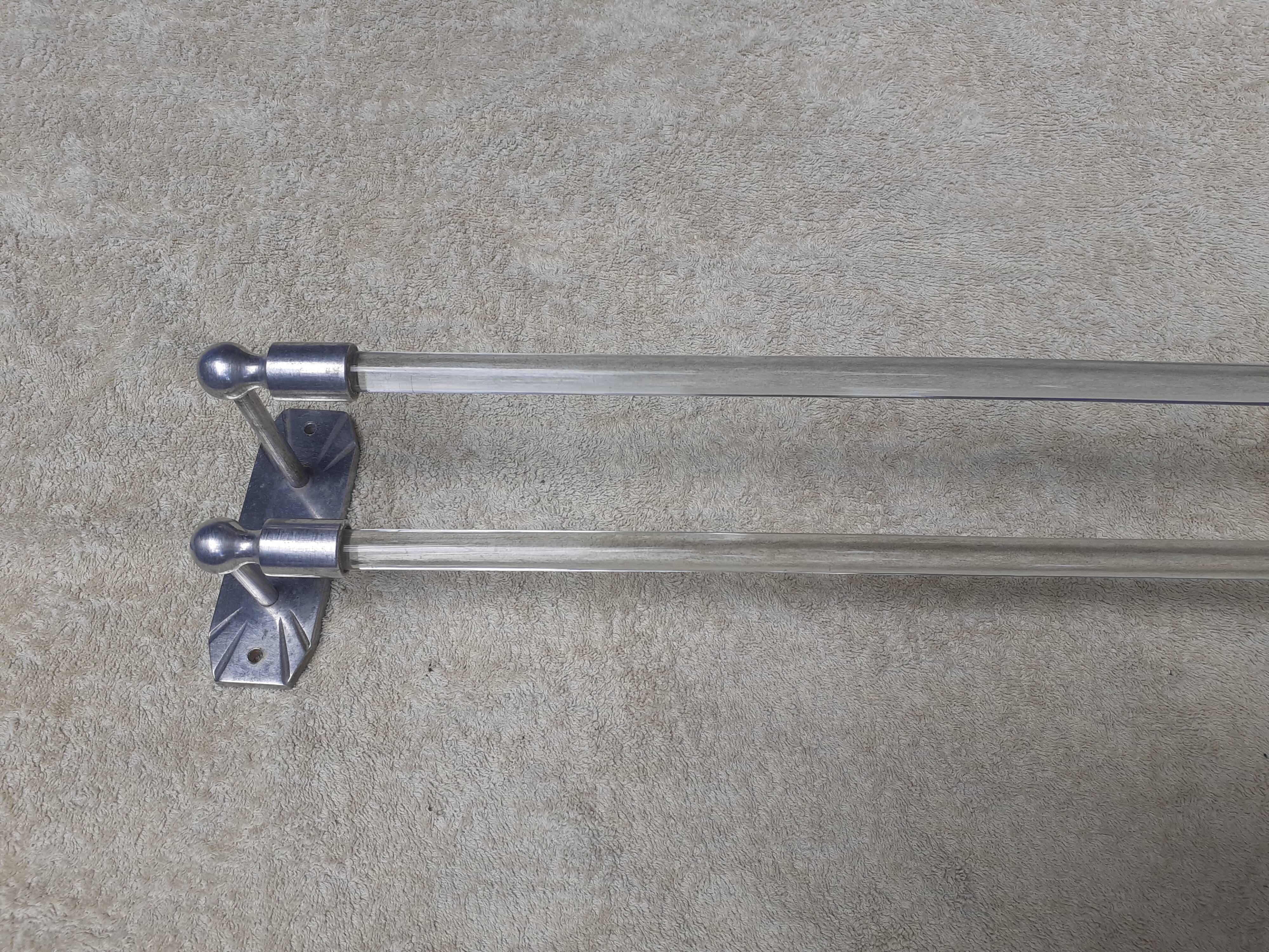Art-Deco towel rack around 1920
