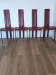4 chaises  modèle 1Alice par Giorgio Cattlelan