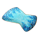 Vide-poche en émail sur cuivre, signé Emaux 4 Limoges, années 60