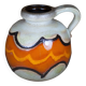 West Germany ceramic ball vase 484-21, vase with handle, collection, interior decoration
