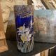 Vase en verre peint 1900