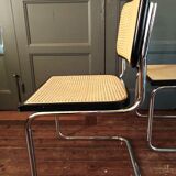 2 chairs Marcel Breuer B32 Cesca 1970