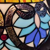 Glass mosaic lamp