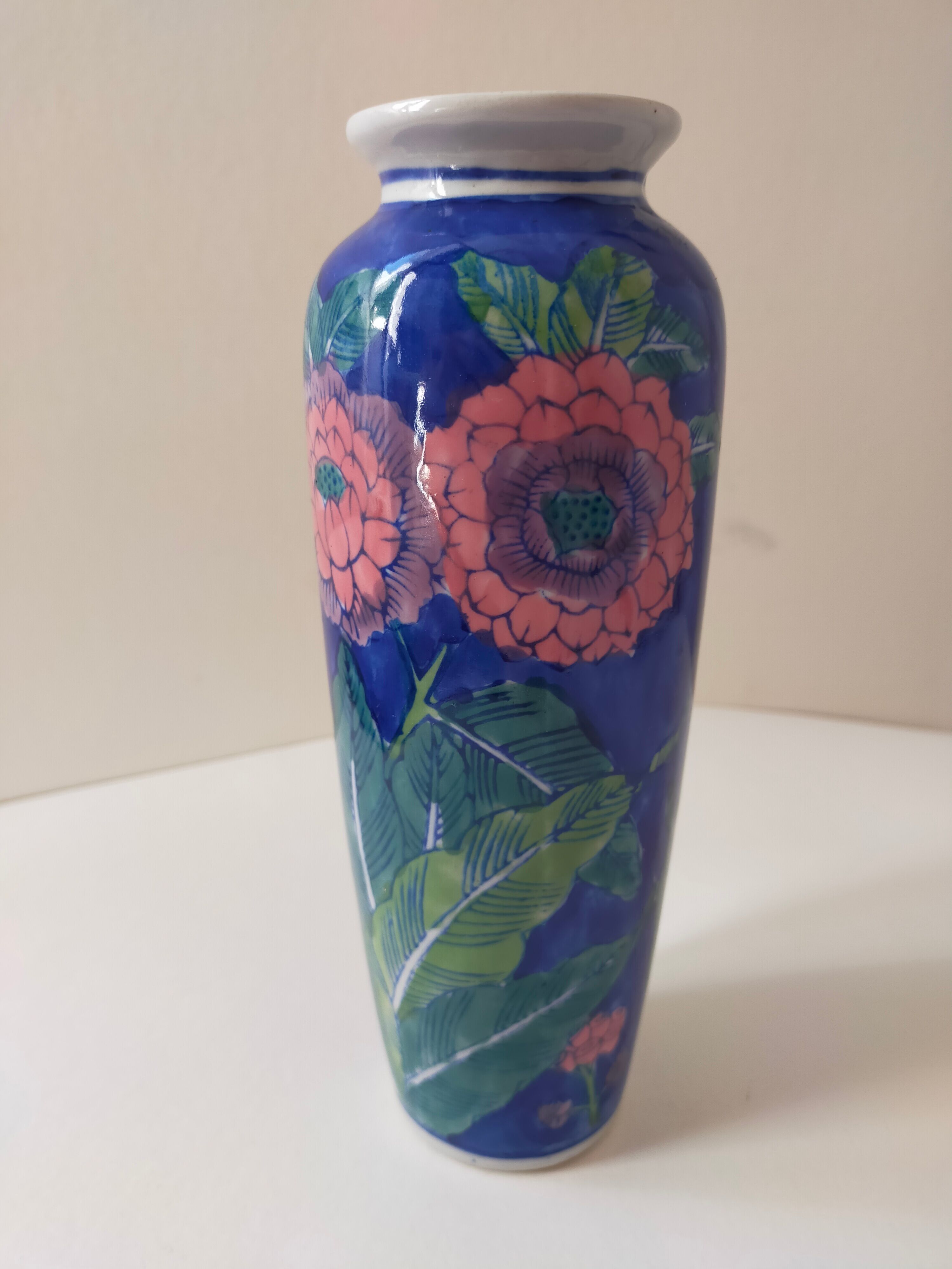 Japanese vase in bloom