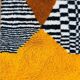 Tapis berbere marocain tissé main taille 75 x 300 cm