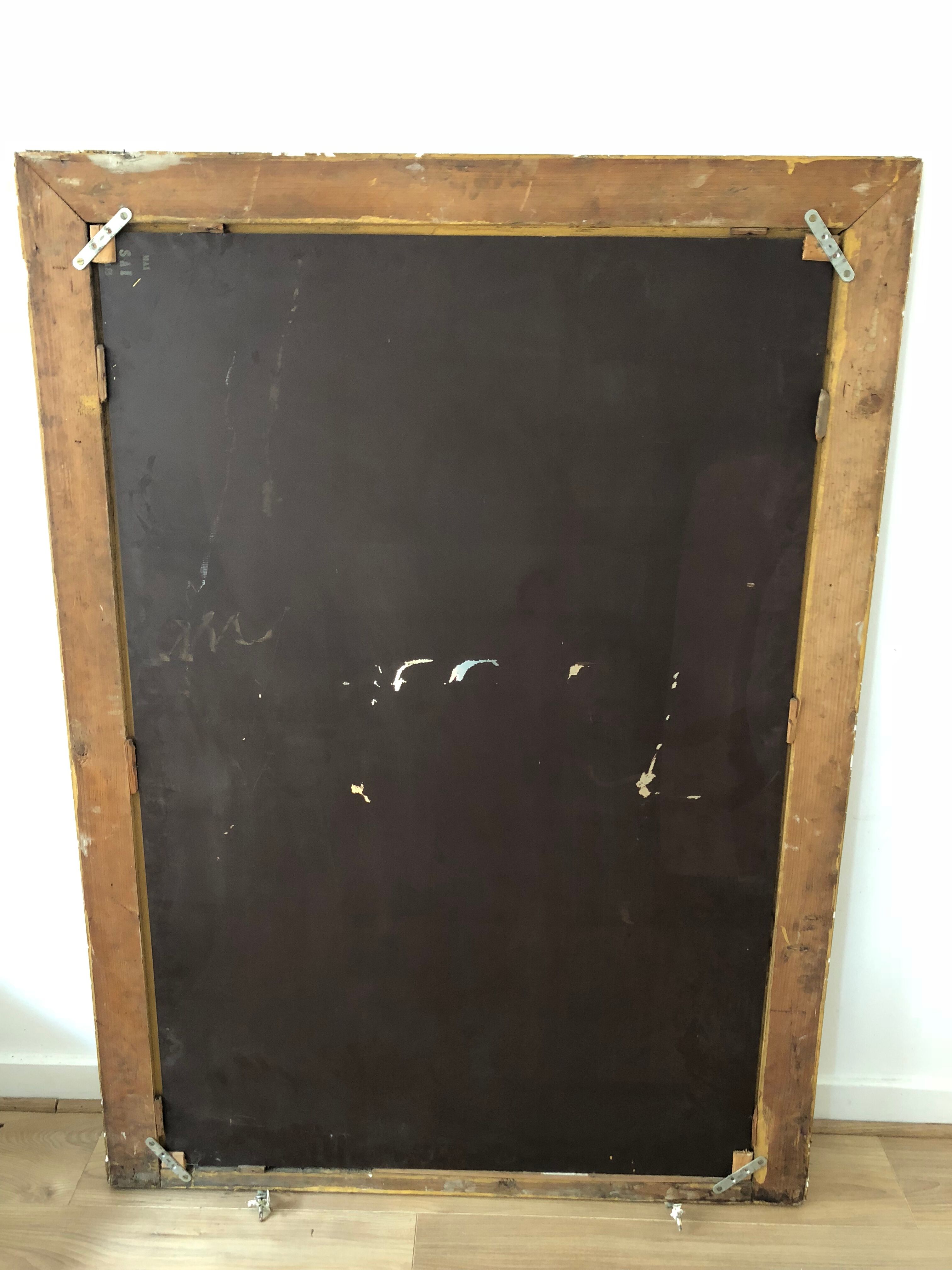 Old mirror fireplace trumeau xl 104,5x145,5cm