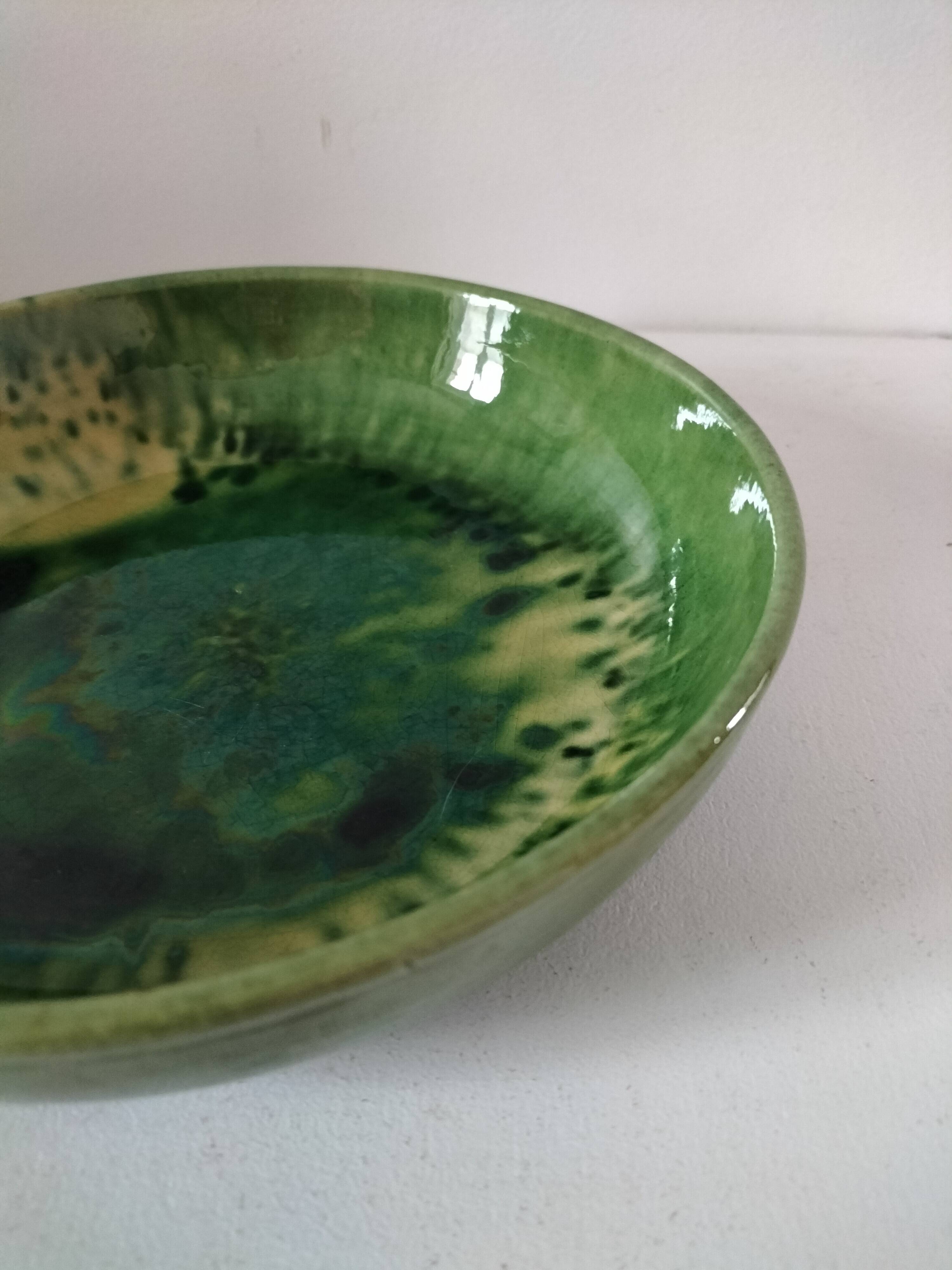 Vallauris bowl signed A. Martin