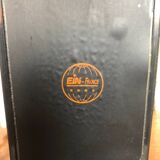 Ancienne Lampe Design BAMBINA de Fase 80’s Ein France Noir Vintage