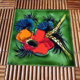 Vintage rattan table