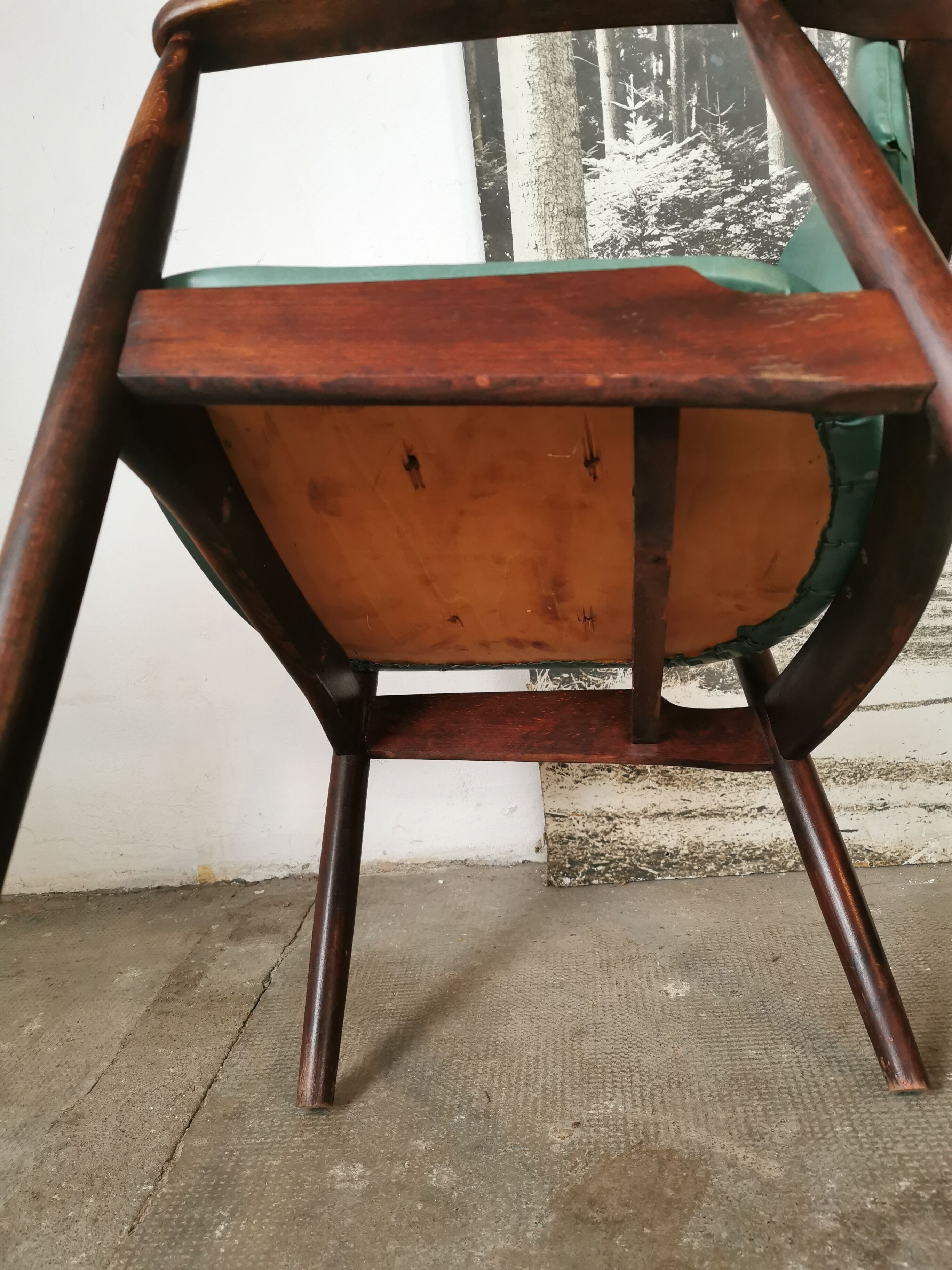 Fauteuil style scandinave 1970