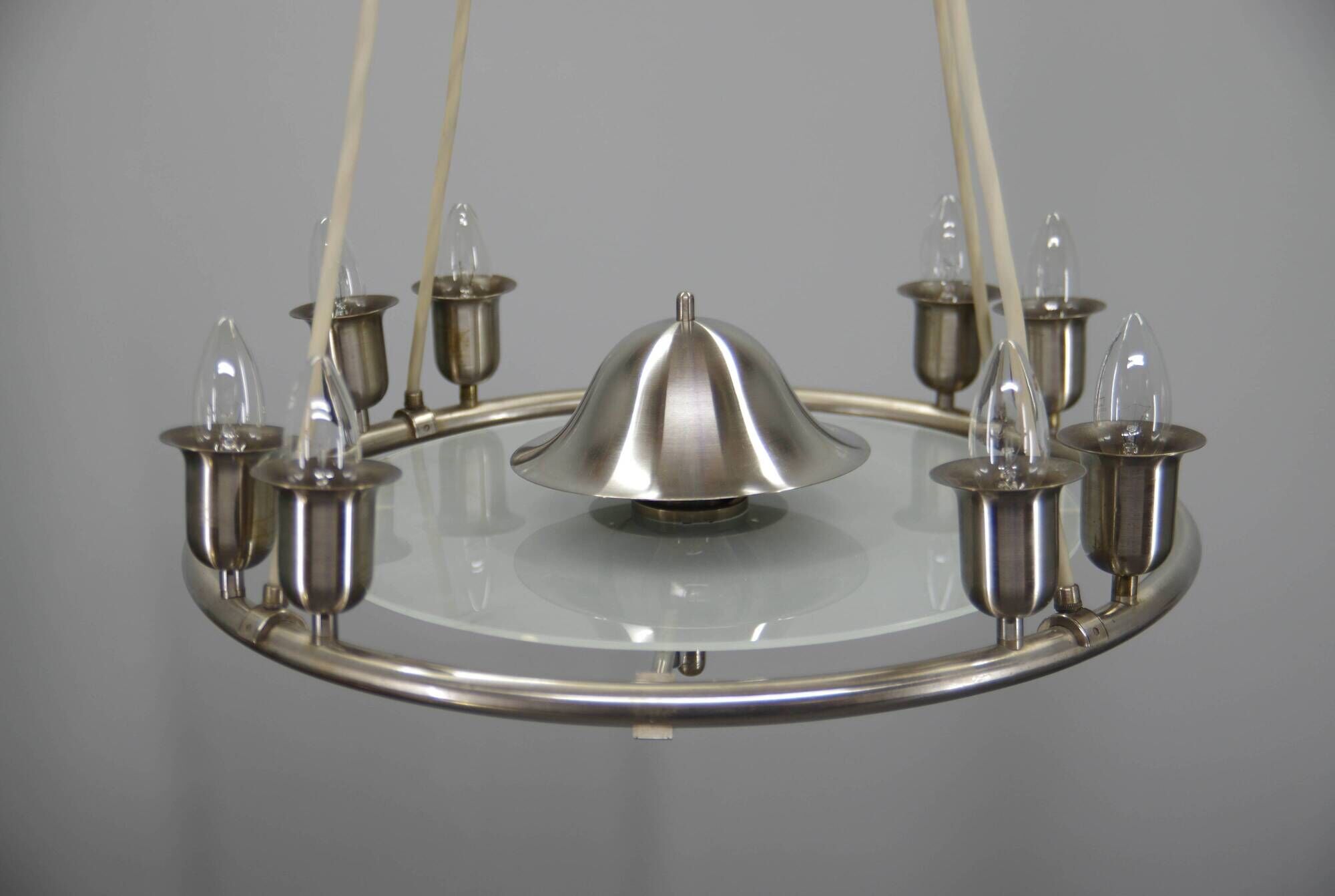 Art Deco Chandelier by Franta Anýž for IAS, Czechoslovakia, 1930s