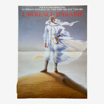 Affiche cinéma originale "Lawrence d'Arabie" David Lean