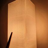 Three antique gold Arlus wall lights from the 50s