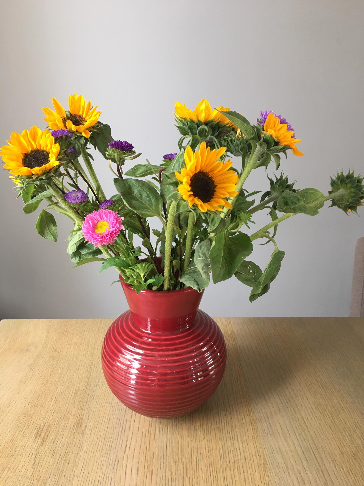 Vase in Earthenware Saint-Clément 1950