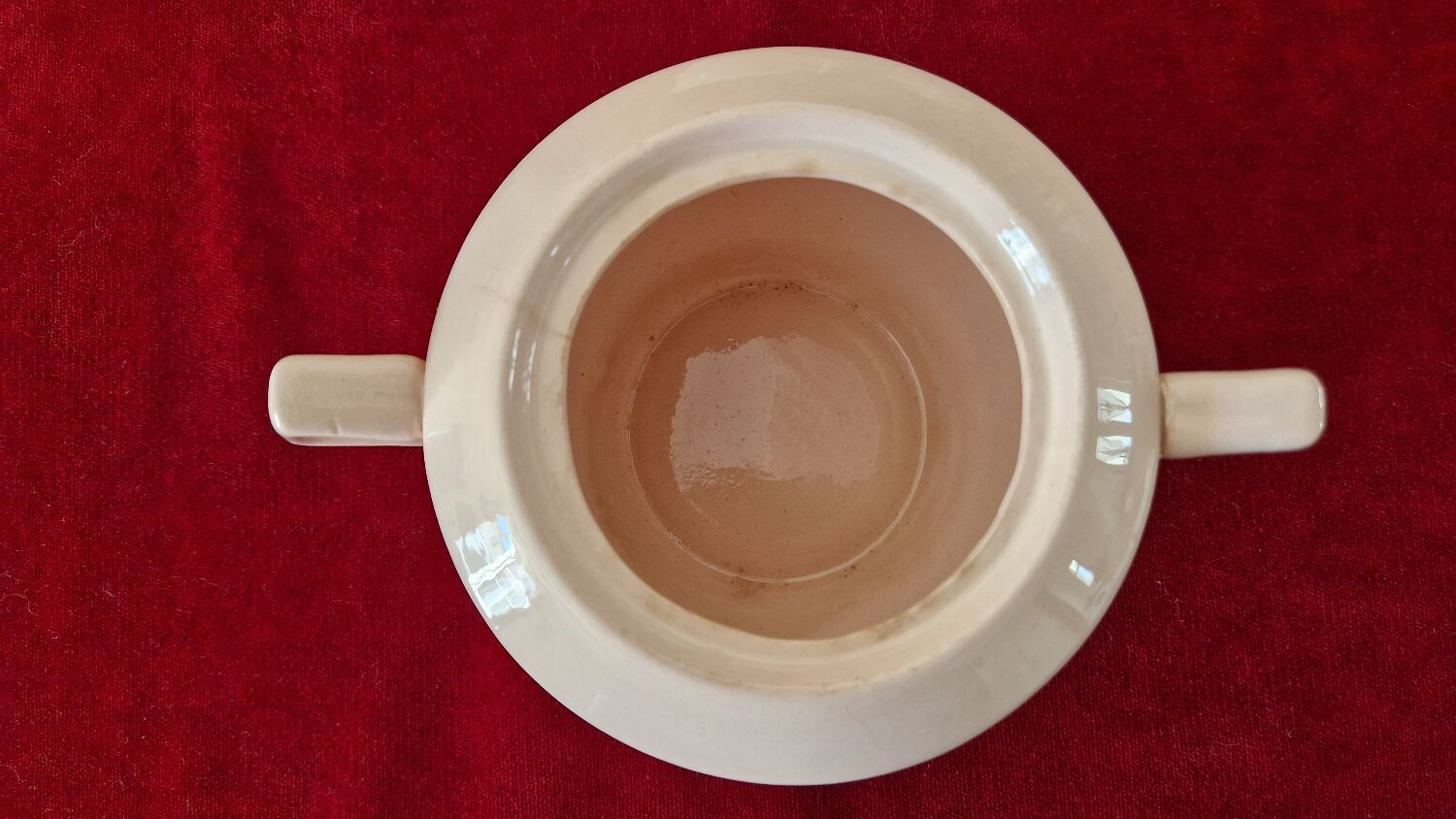 Pink ceramic coffee service by St Amand Ceranord