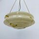 Art deco glass hanging lamp, 1950s
