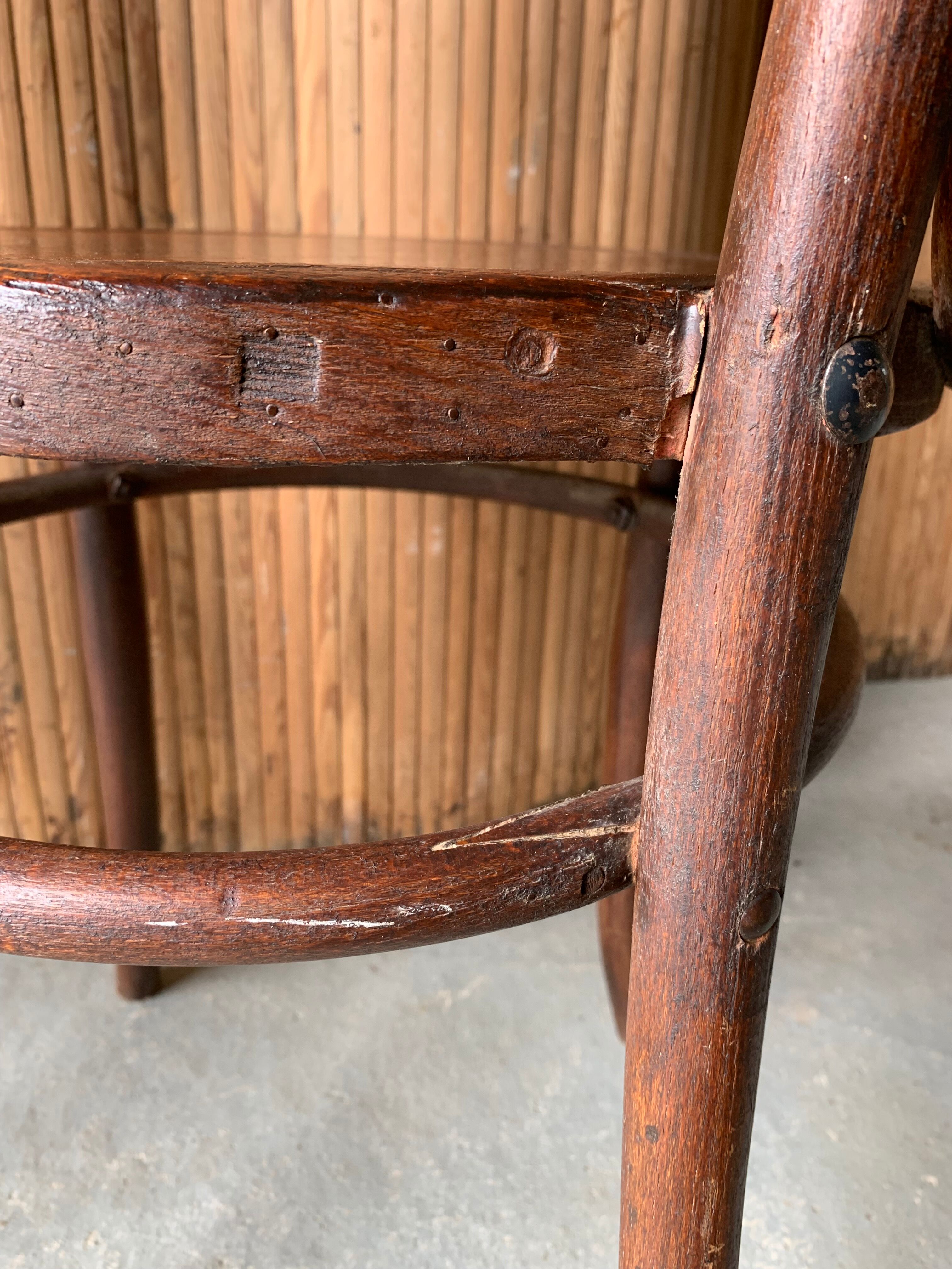 Set of 4 Thonet chairs