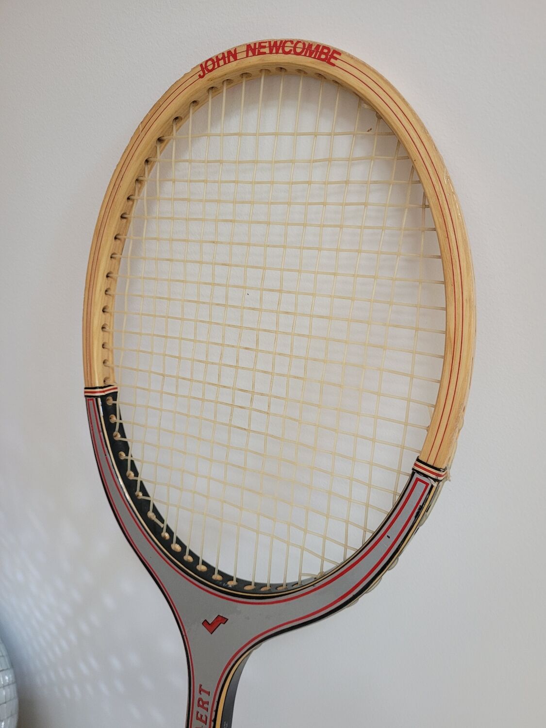 Vintage wooden racket Snauwaert