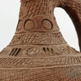 Ethnic terracotta jug