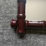 Vintage bamboo style mirror