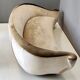 Fairy-tale kidney bean beige velvet sofa, italy