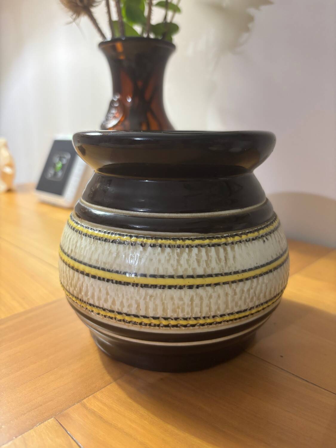 Vintage pot signed Lucien Brisdoux