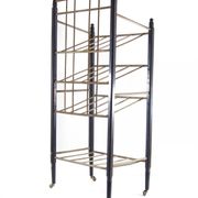 Vintage magazine rack by Ernst Rockhausen, Art Nouveau/Jugendstil from the 1920s.
