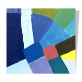 Tableau huile au couteau
