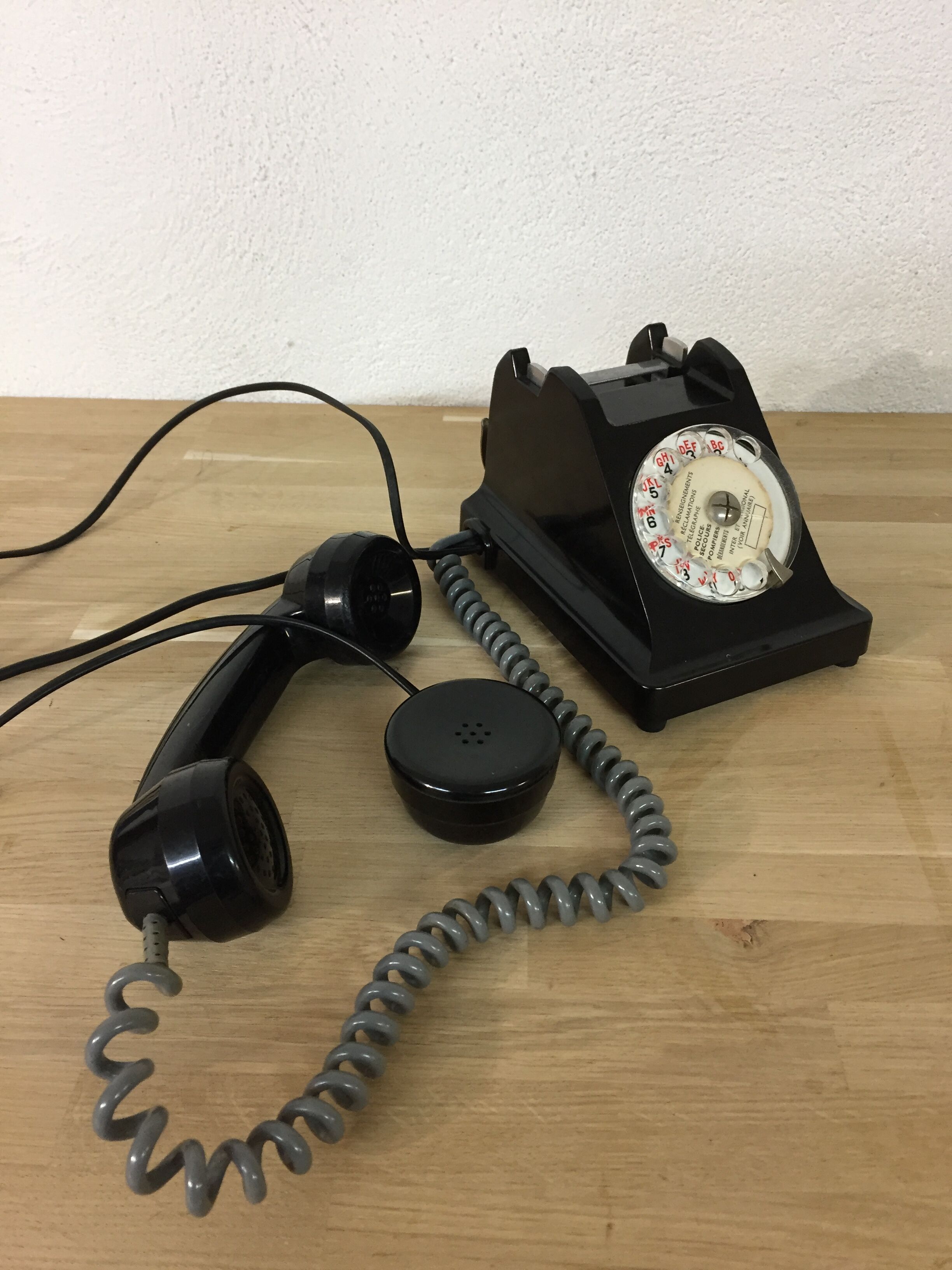 Phone Ericsson in bakelite, 1950