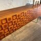 TEAK MARQUETRY ENFILADE 1960s