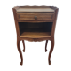 Louis XV oak bedside table with 1 drawer