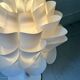 Lampe de table design tulipe artichoke blanche