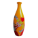 Vintage vase the Lady of Hearts hand-painted 20th century