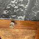 Antique Marble Bedside Table