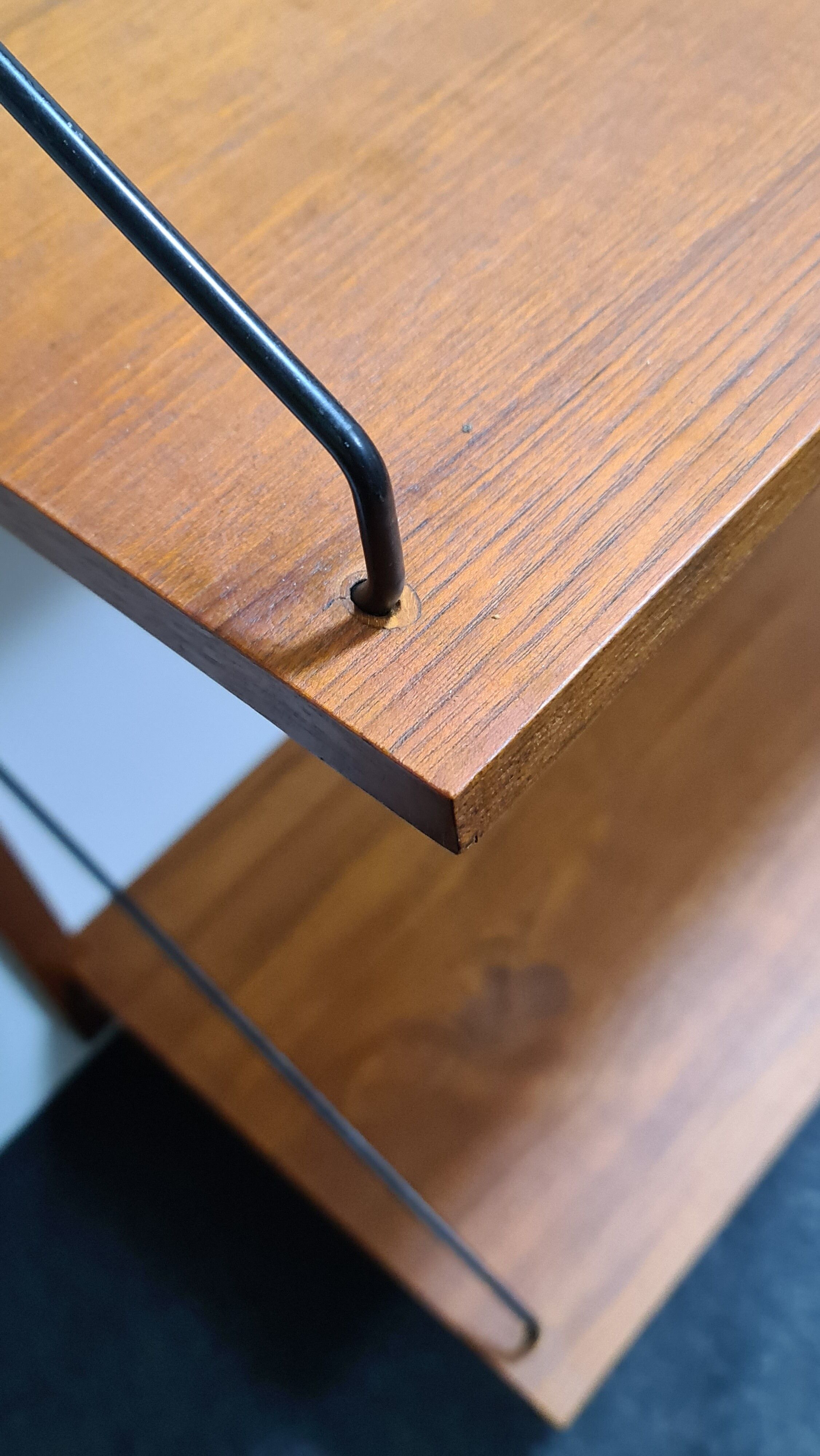 Vintage teak shelving by Poul Cadovious