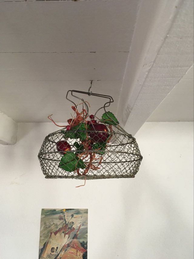 Old wire basket