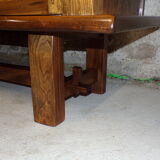 A brutalist elm buffet