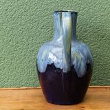 Vase Alpho en grés flammé