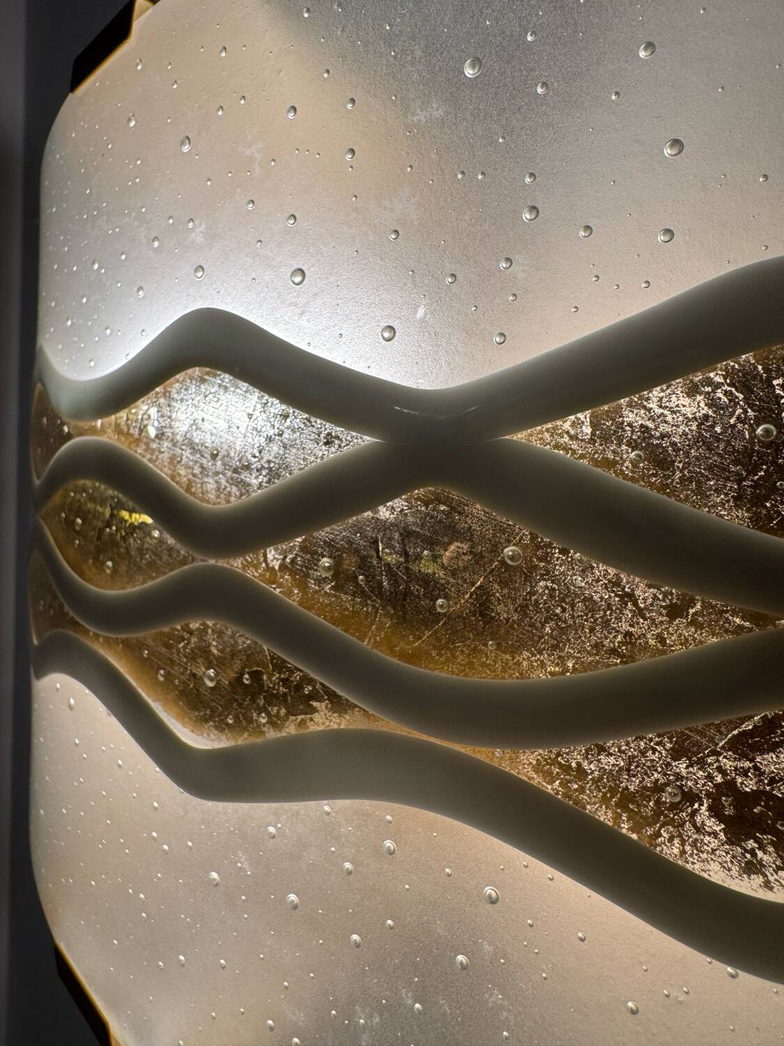 Murano glass wall lamp