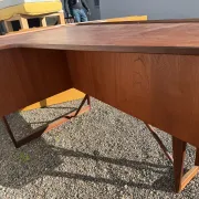 Boomerang Desk in teak – Peter Løvig Nielsen, Denmark, 1960s