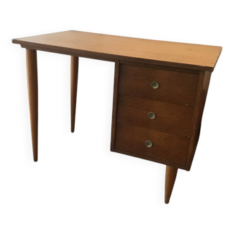Bureau scandinave années 60 pieds compas