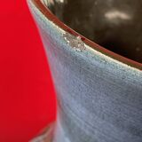 Contemporary ceramic Large vase, Jean de LESPINASSE - 1950, H 35 cm