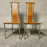 Pair of IKEA chairs model “TURKU” 1990