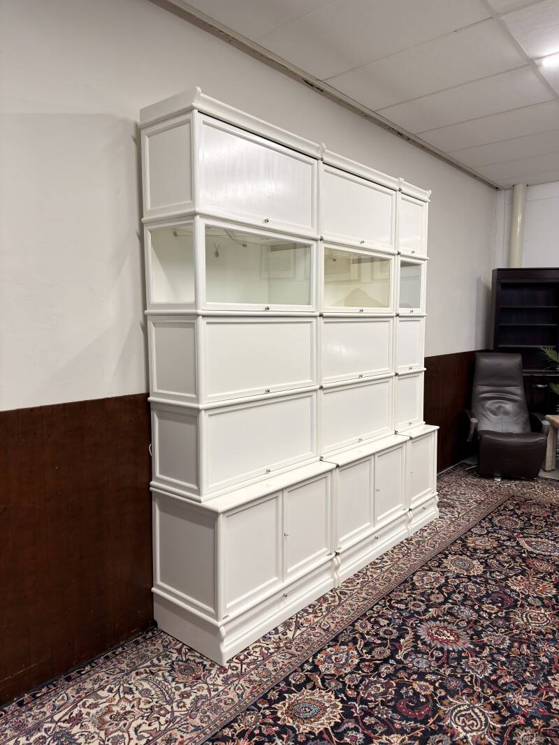 Bibliothèque anglaise Original Globe Wernicke blanche