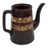 Cafetière en céramique style campagne française vintage