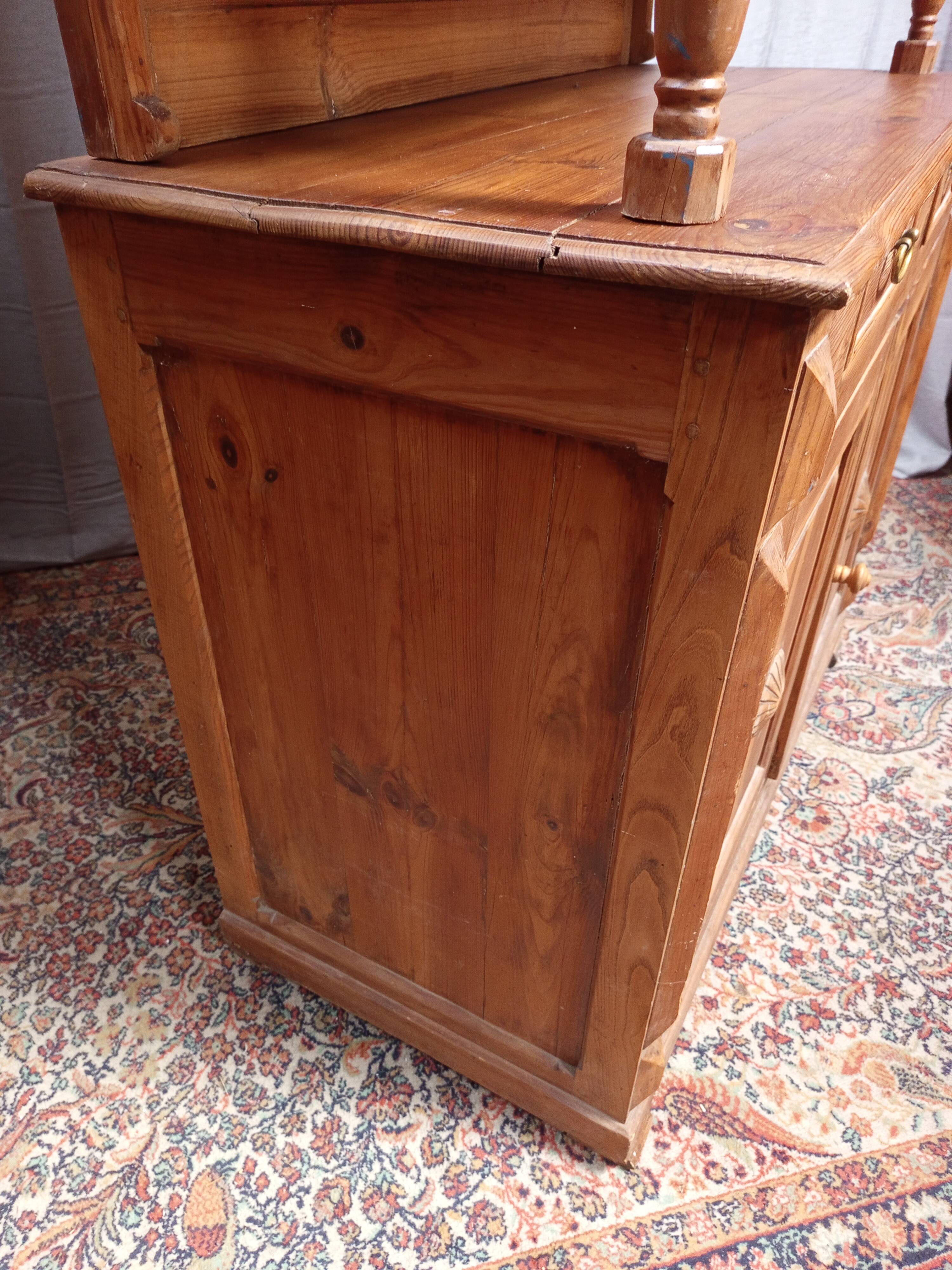 Savoyard pine sideboard