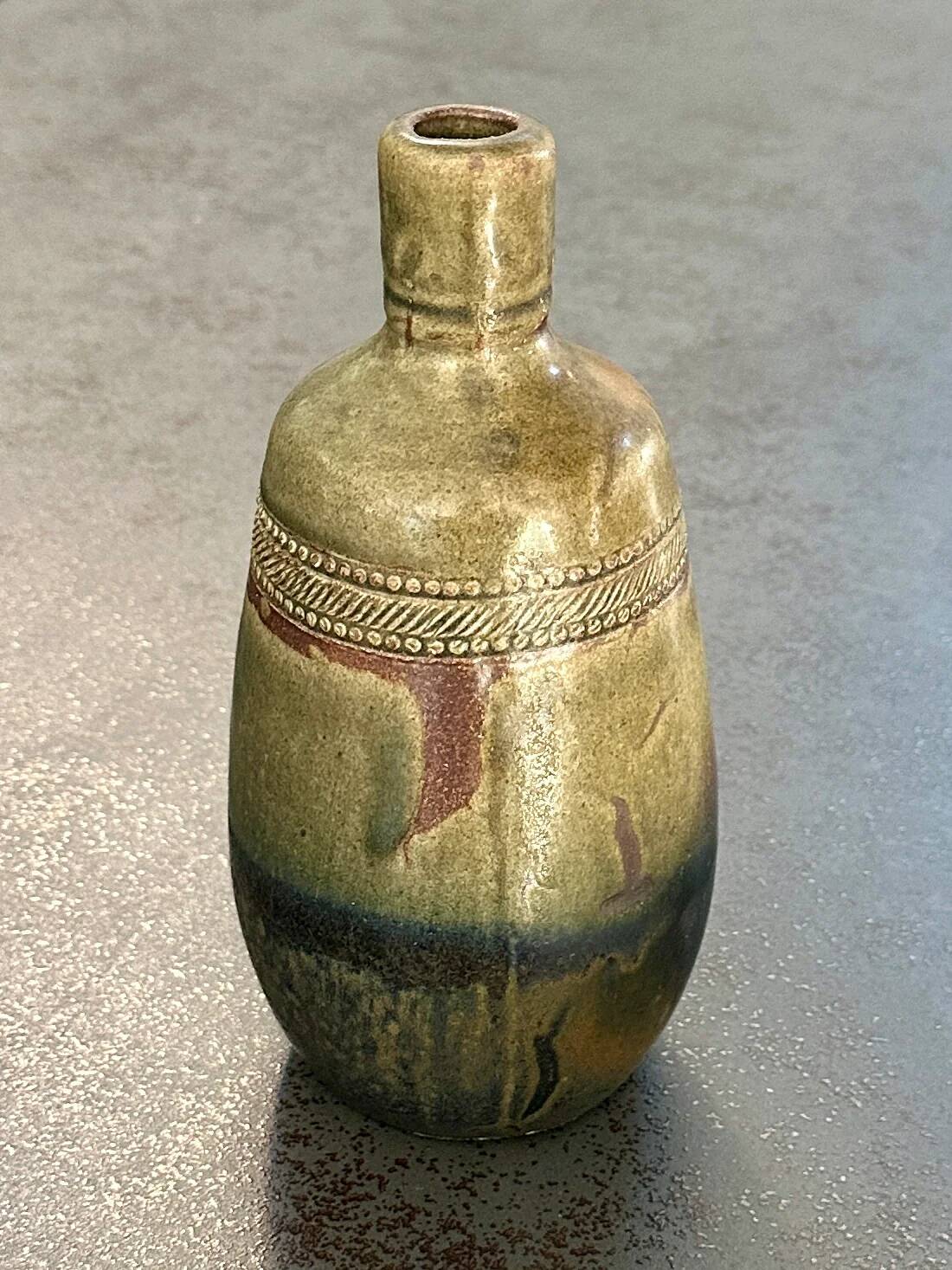 Rustik Campos Filhos stoneware vase – Portugal, ca. 1950–1970