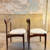Pair of chairs H.W Klein edition Samcom