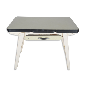 table formica pieds compas
